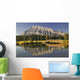Mount Rundle And Cascade Ponds, Banff National Park, Alberta Wall Mural
