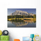 Mount Rundle And Cascade Ponds, Banff National Park, Alberta Wall Mural