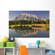 Mount Rundle And Cascade Ponds, Banff National Park, Alberta Wall Mural