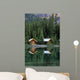 Cabins In Yoho National Park, Lake O'hara, British Columbia Wall Mural