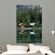 Cabins In Yoho National Park, Lake O'hara, British Columbia Wall Mural