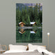 Cabins In Yoho National Park, Lake O'hara, British Columbia Wall Mural