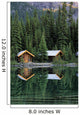 Cabins In Yoho National Park, Lake O'hara, British Columbia Wall Mural