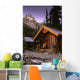 Cabin In Yoho National Park, Lake O'hara, British Columbia Wall Mural