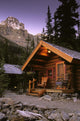 Cabin In Yoho National Park, Lake O'hara, British Columbia Wall Mural