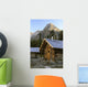 Cabin In Yoho National Park, Lake O'hara, British Columbia Wall Mural