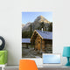 Cabin In Yoho National Park, Lake O'hara, British Columbia Wall Mural