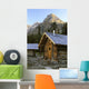 Cabin In Yoho National Park, Lake O'hara, British Columbia Wall Mural