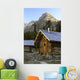 Cabin In Yoho National Park, Lake O'hara, British Columbia Wall Mural