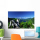 View Of Nitnat Lake, Vancouver Island, British Columbia Wall Mural