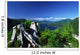 View Of Nitnat Lake, Vancouver Island, British Columbia Wall Mural