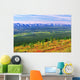 View From Ogilvie Ridge Lookout, Dempster Highway, Yukon Wall Mural