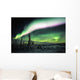 Multi Coloured Aurora, Eagle Plains, Yukon Wall Mural