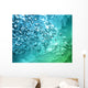 abstract water with bubbles Wall Mural