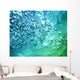 abstract water with bubbles Wall Mural
