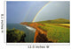 Rainbow, Cap Herrise, Magdalen Islands, Quebec Wall Mural