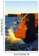Sandstone Cliffs And Ocean Surf Wall Mural