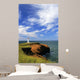 Cap Herrise Lighthouse, Magdalen Islands, Quebec Wall Mural
