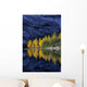 Autumn, Alpine Larch Trees, Lake Agnes, Banff National Park Wall Mural