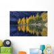 Autumn, Alpine Larch Trees, Lake Agnes, Banff National Park Wall Mural