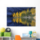 Autumn, Alpine Larch Trees, Lake Agnes, Banff National Park Wall Mural