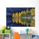Autumn, Alpine Larch Trees, Lake Agnes, Banff National Park Wall Mural