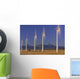 Wind Turbines, Pincher Creek, Alberta Wall Mural