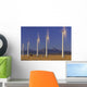 Wind Turbines, Pincher Creek, Alberta Wall Mural