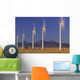 Wind Turbines, Pincher Creek, Alberta Wall Mural