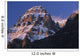 Mount Huber, Yoho National Park, British Columbia Wall Mural