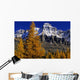 Alpine Larches And Mount Huber, Yoho National Park, British Columbia Wall Mural