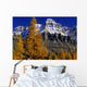 Alpine Larches And Mount Huber, Yoho National Park, British Columbia Wall Mural