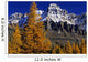 Alpine Larches And Mount Huber, Yoho National Park, British Columbia Wall Mural