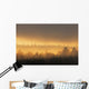 Sunrise In Fog, La Mauricie National Park Quebec Wall Mural