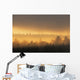 Sunrise In Fog, La Mauricie National Park Quebec Wall Mural