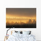 Sunrise In Fog, La Mauricie National Park Quebec Wall Mural
