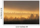 Sunrise In Fog, La Mauricie National Park Quebec Wall Mural