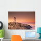Dawn At Peggys Cove Lighthouse, Halifax County, Nova Scotia Wall Mural