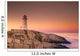 Dawn At Peggys Cove Lighthouse, Halifax County, Nova Scotia Wall Mural