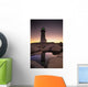 Lighthouse At Dawn, Peggys Cove, Halifax County Nova Scotia Wall Mural