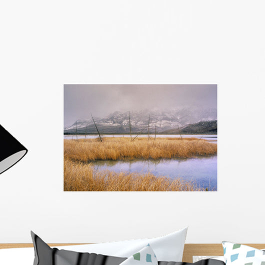 Talbot Lake And The Miette Range, Jasper National Park, Alberta Canada Wall Mural