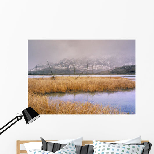 Talbot Lake And The Miette Range, Jasper National Park, Alberta Canada Wall Mural