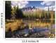 Bow River And Castle Mountain, Banff National Park, Alberta Canada Wall Mural