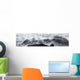 Mountain Panoramic In Winter Wall Mural