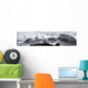Mountain Panoramic In Winter Wall Mural
