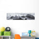 Mountain Panoramic In Winter Wall Mural