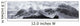 Mountain Panoramic In Winter Wall Mural