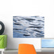 Ice Patterns On Ghost Lake Near Cochrane, Alberta Canada Wall Mural