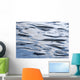 Ice Patterns On Ghost Lake Near Cochrane, Alberta Canada Wall Mural