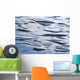 Ice Patterns On Ghost Lake Near Cochrane, Alberta Canada Wall Mural